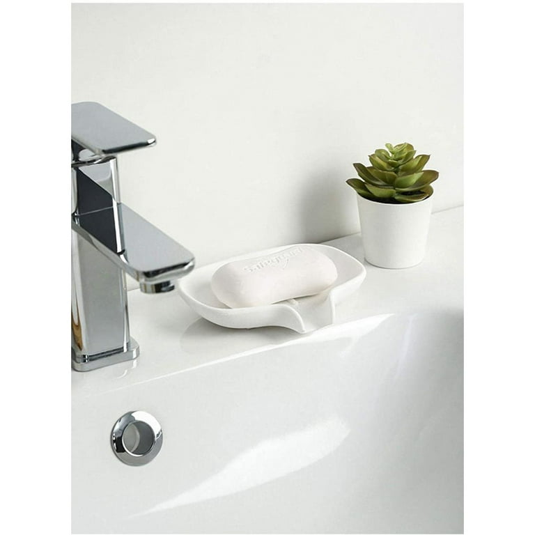 4-pack soap dish soap holder silicon SENHAI soap every tray draining soap holder 4-pack soap dish soap holder silicon SENHAI soap every tray draining soap holder